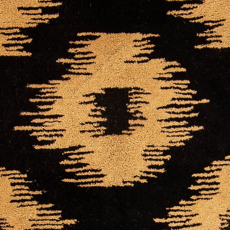 Alfombra de lana - 237 x 150 cm - azul oscuro