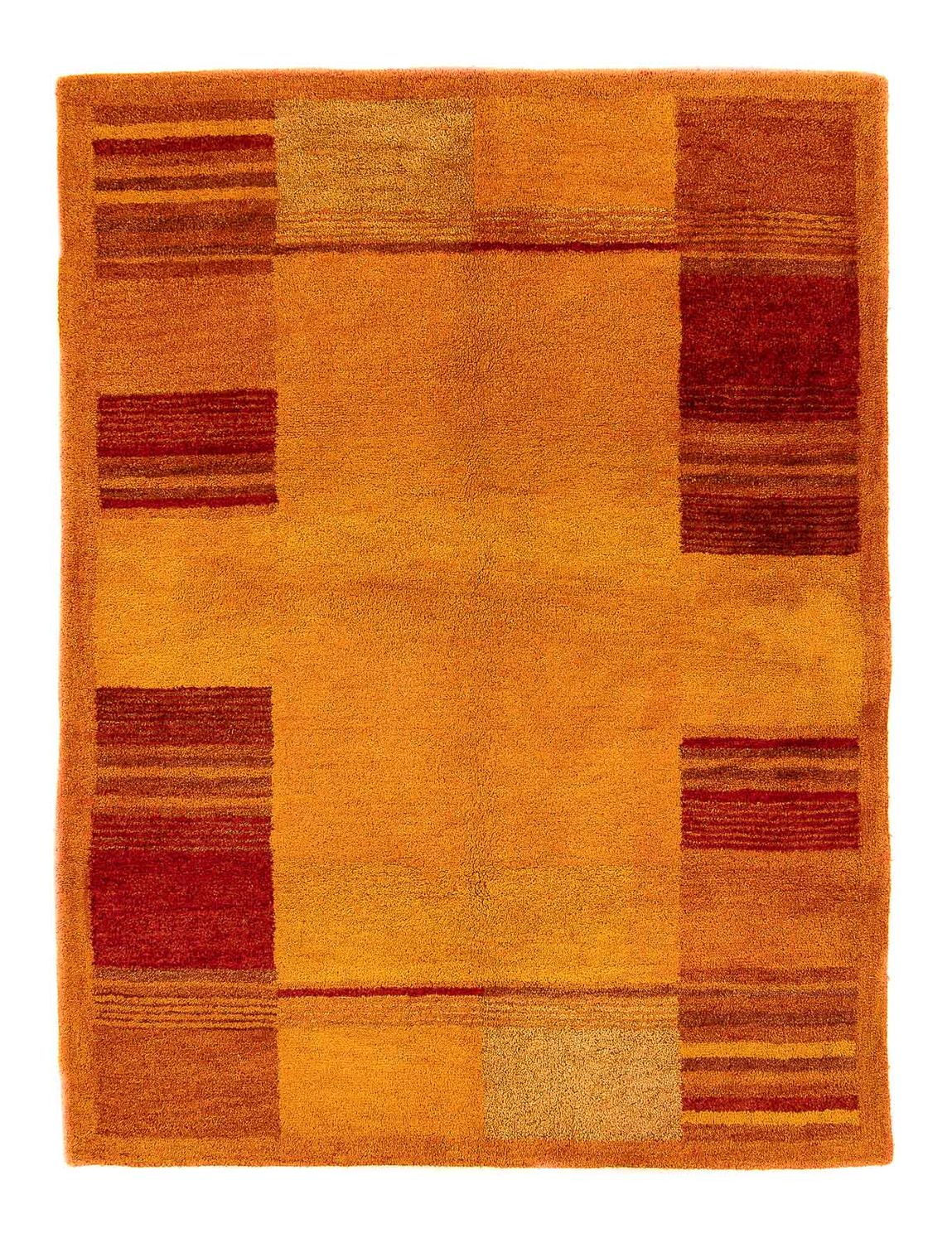 Alfombra de lana - 200 x 140 cm - óxido