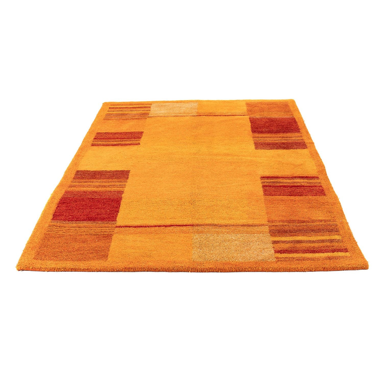 Alfombra de lana - 200 x 140 cm - óxido