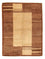 Alfombra de lana - 196 x 139 cm - marrón
