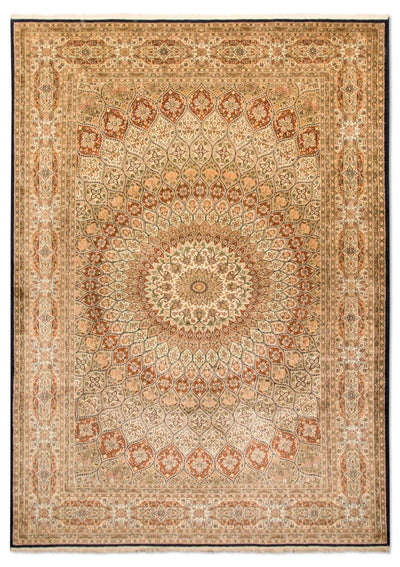 Seda de Cachemira Alfombra 197x287cm - Alfombra oriental
