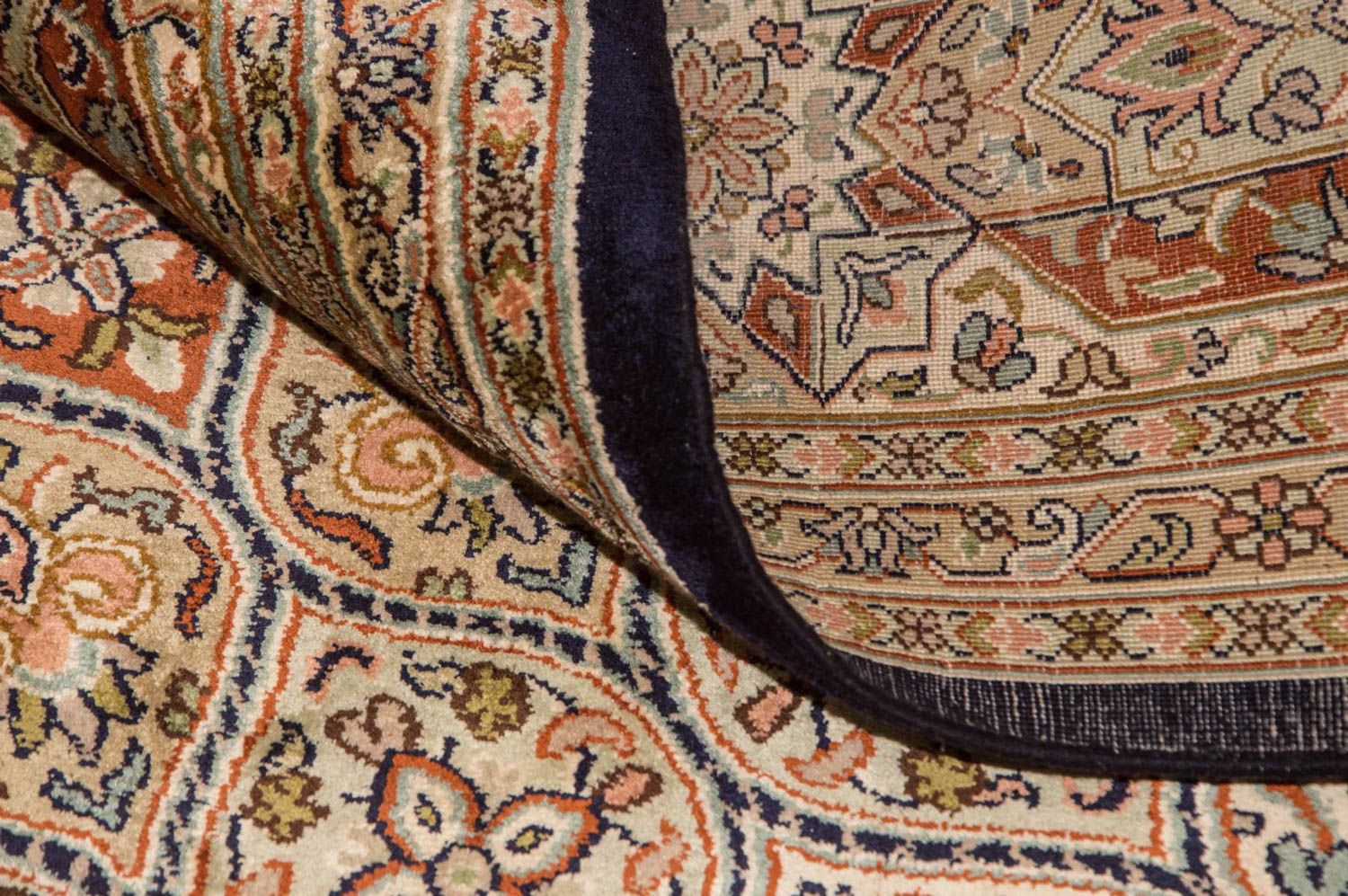 Alfombra de seda - Seda de Cachemira - 287 x 197 cm - multicolor