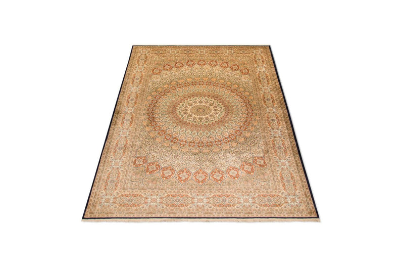 Alfombra de seda - Seda de Cachemira - 287 x 197 cm - multicolor