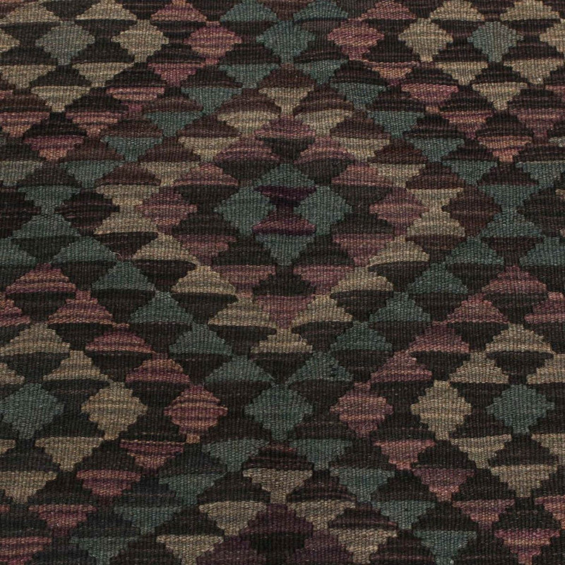 Alfombra Kelim - Splash - 201 x 163 cm - multicolor