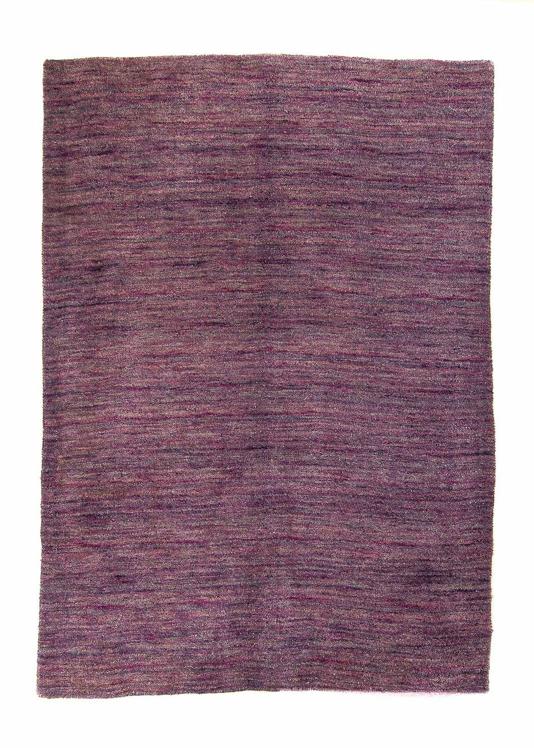 Alfombra de lana - 202 x 143 cm - púrpura
