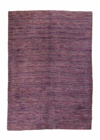 Alfombra de lana - 202 x 143 cm - púrpura