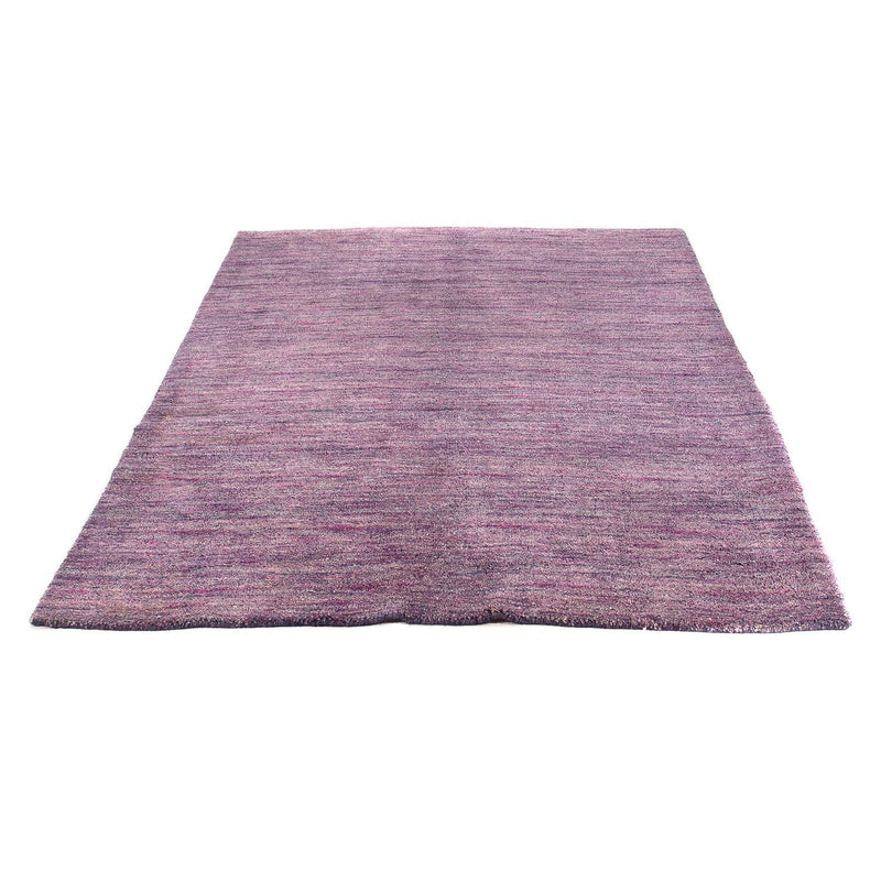 Alfombra de lana - 202 x 143 cm - púrpura