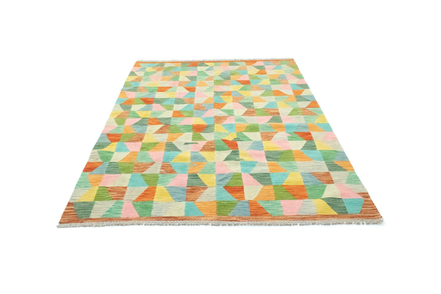 Alfombra Kelim - Oriental - 250 x 177 cm - colorido