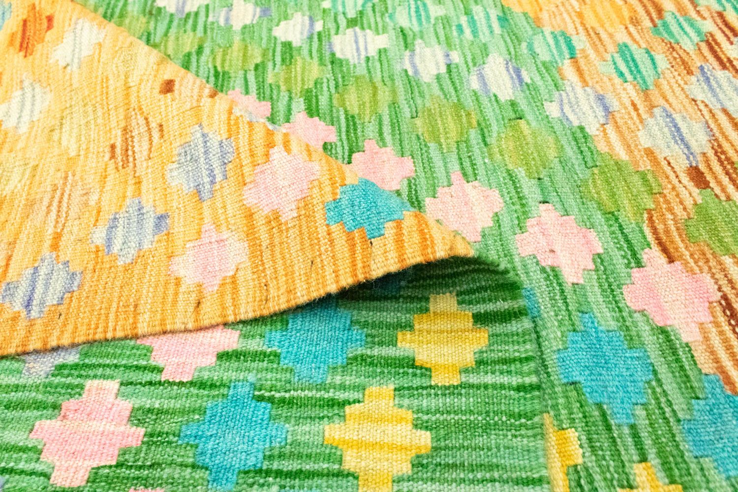 Alfombra Kelim - Oriental - 299 x 250 cm - colorido