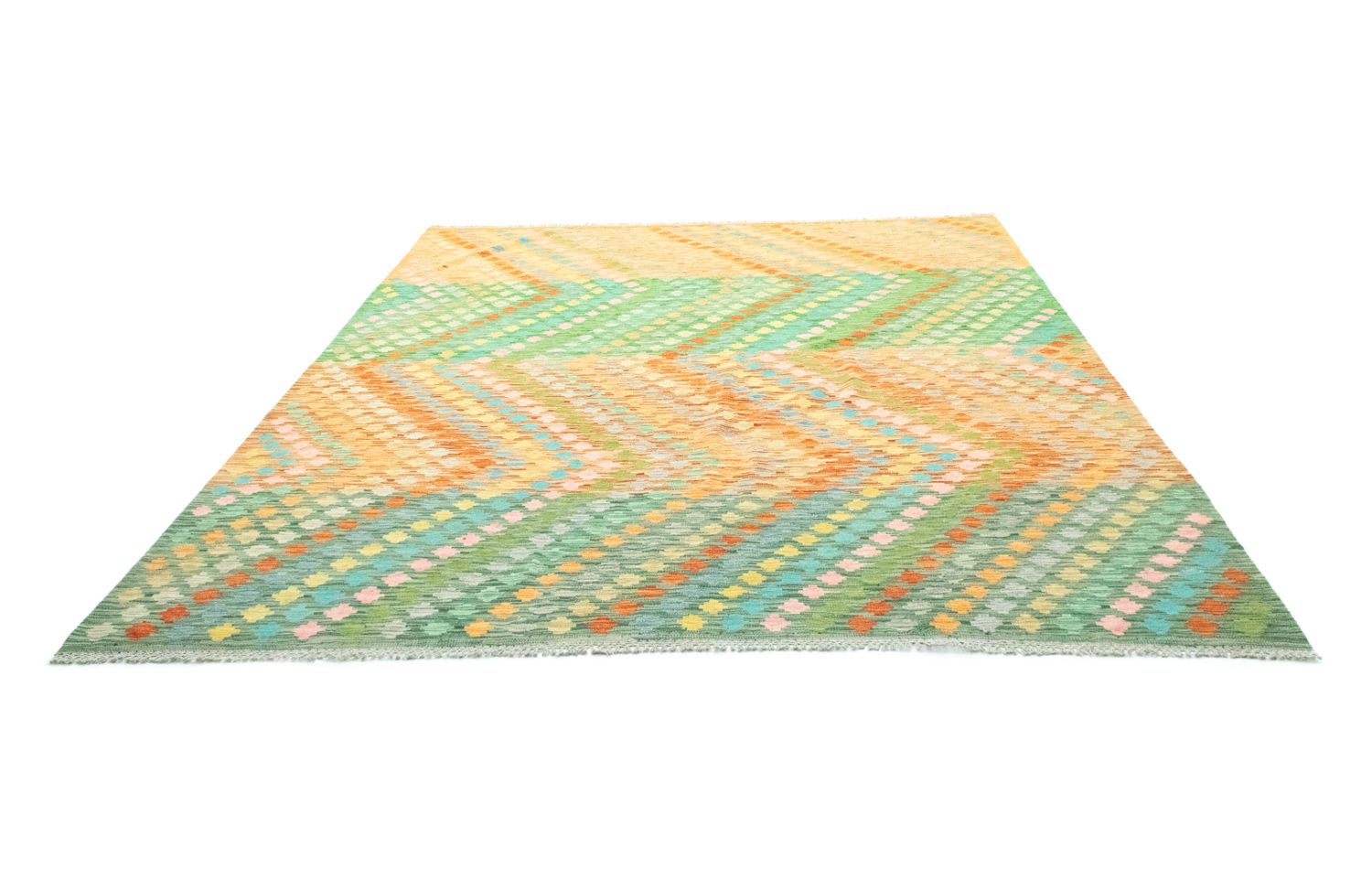 Alfombra Kelim - Oriental - 299 x 250 cm - colorido