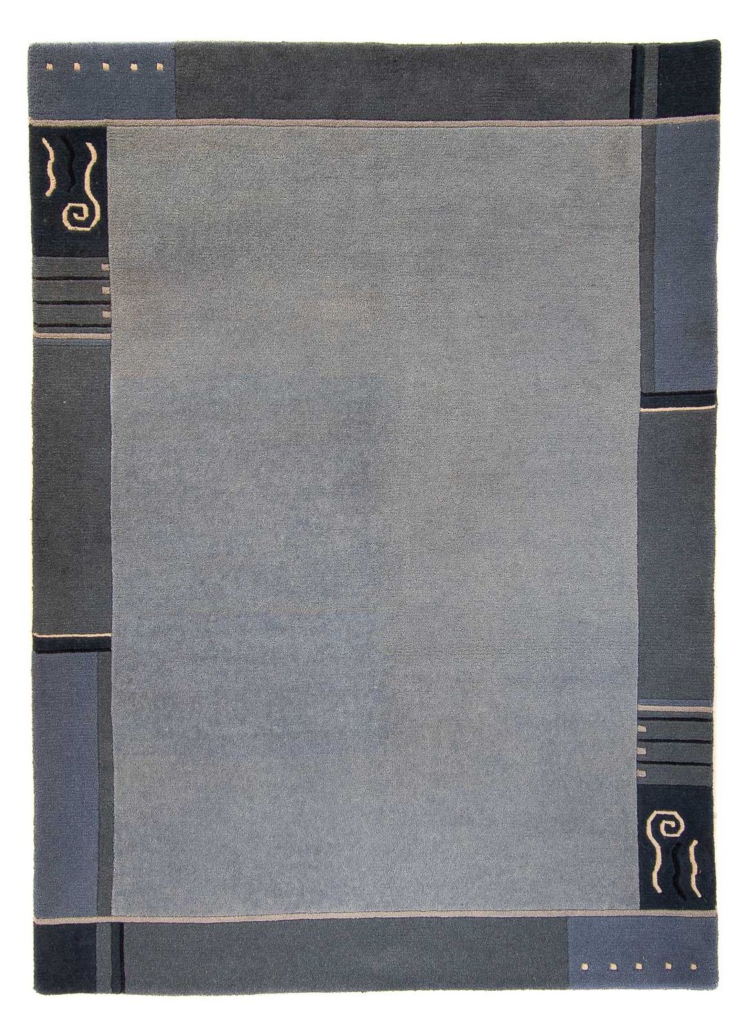 Alfombra de Nepal - 240 x 170 cm - azul claro
