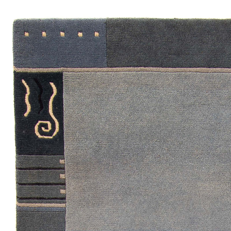 Alfombra de Nepal - 240 x 170 cm - azul claro