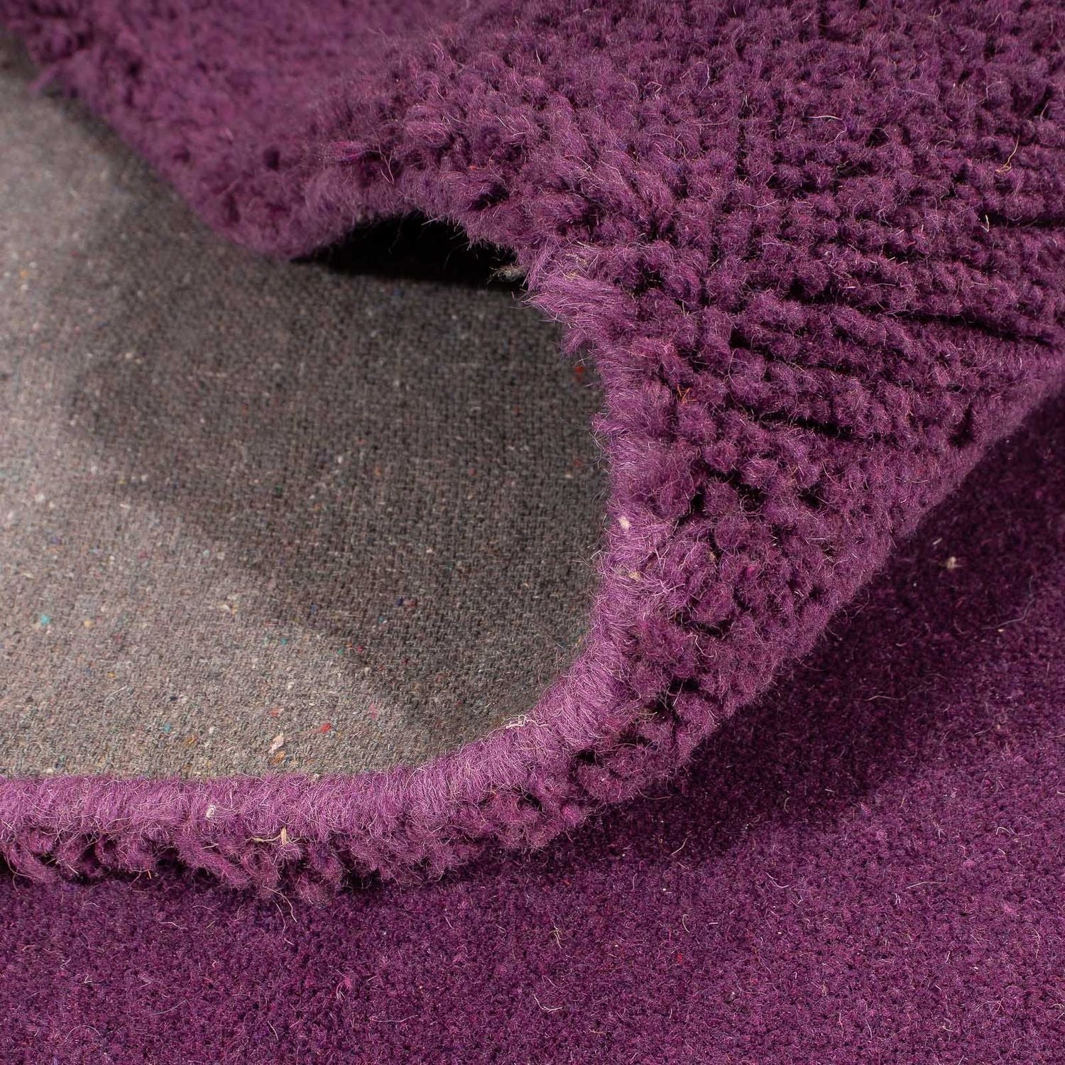 Alfombra de lana - 227 x 155 cm - púrpura