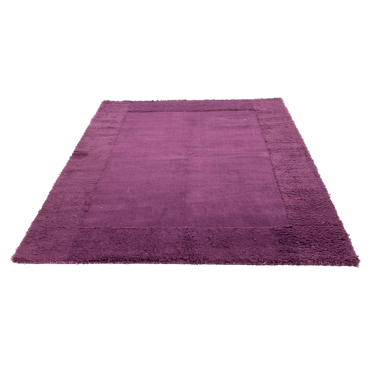 Alfombra de lana - 227 x 155 cm - púrpura