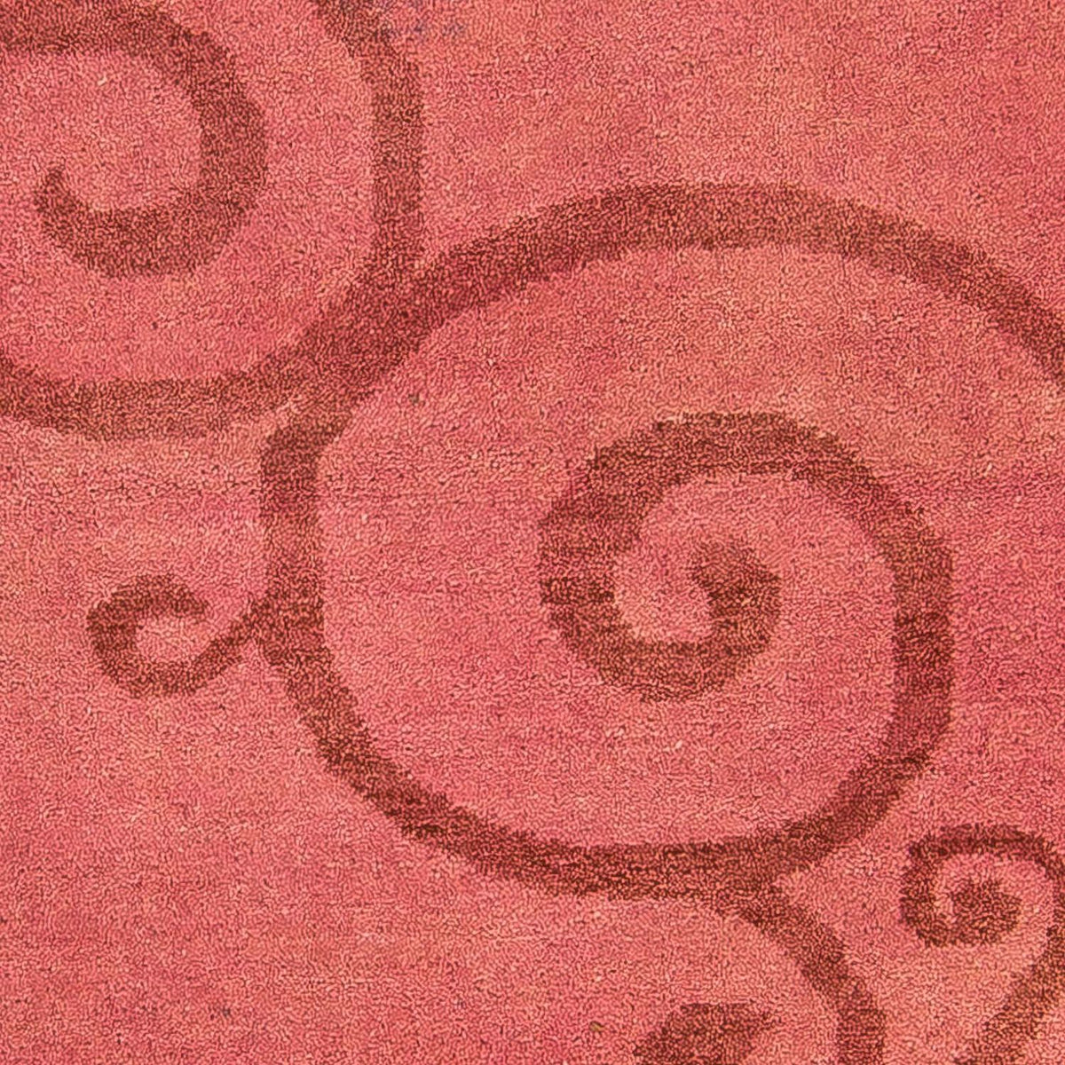 Alfombra de lana - 200 x 140 cm - rojo claro