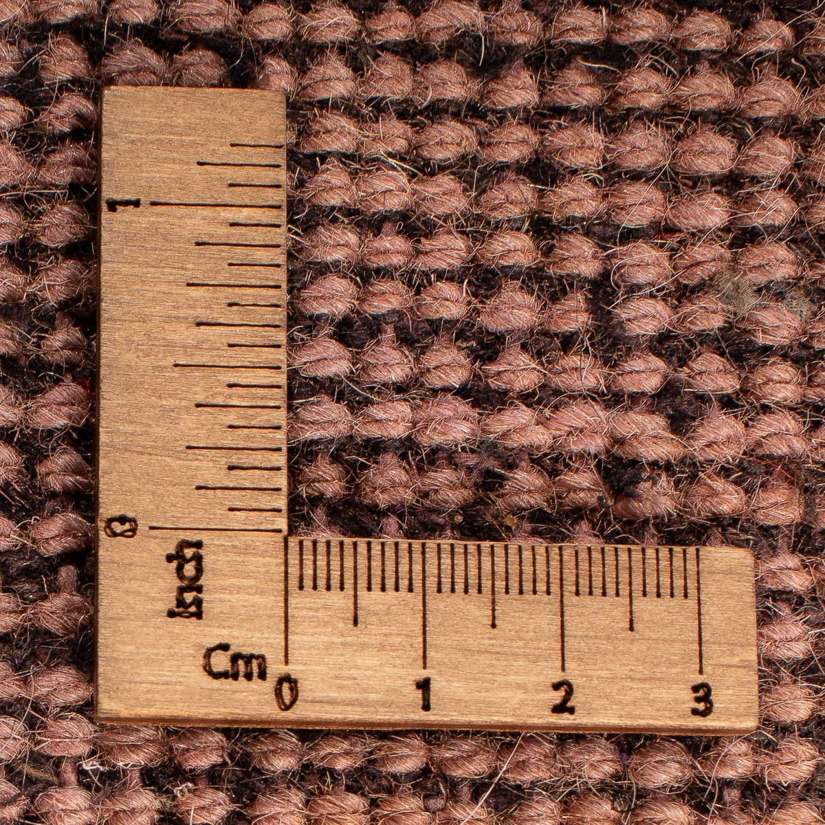 Alfombra de lana - 200 x 140 cm - rojo claro