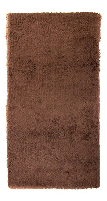 Alfombra de pasillo Alfombra de pelo largo - 231 x 116 cm - marrón