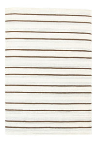 Alfombra de lana - 178 x 121 cm - beige