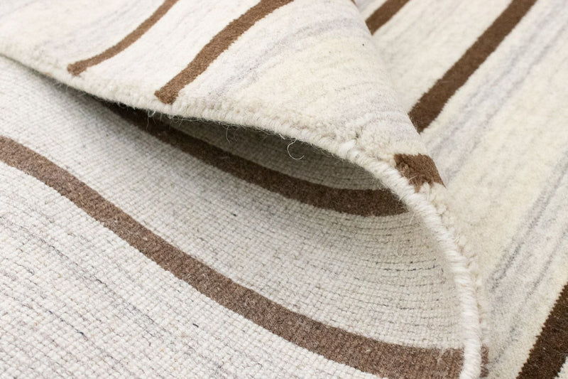 Alfombra de lana - 178 x 121 cm - beige