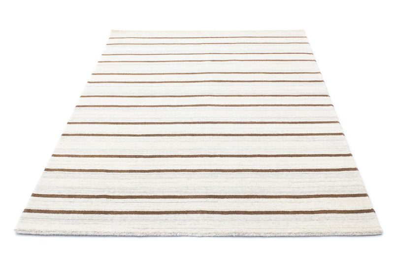 Alfombra de lana - 178 x 121 cm - beige