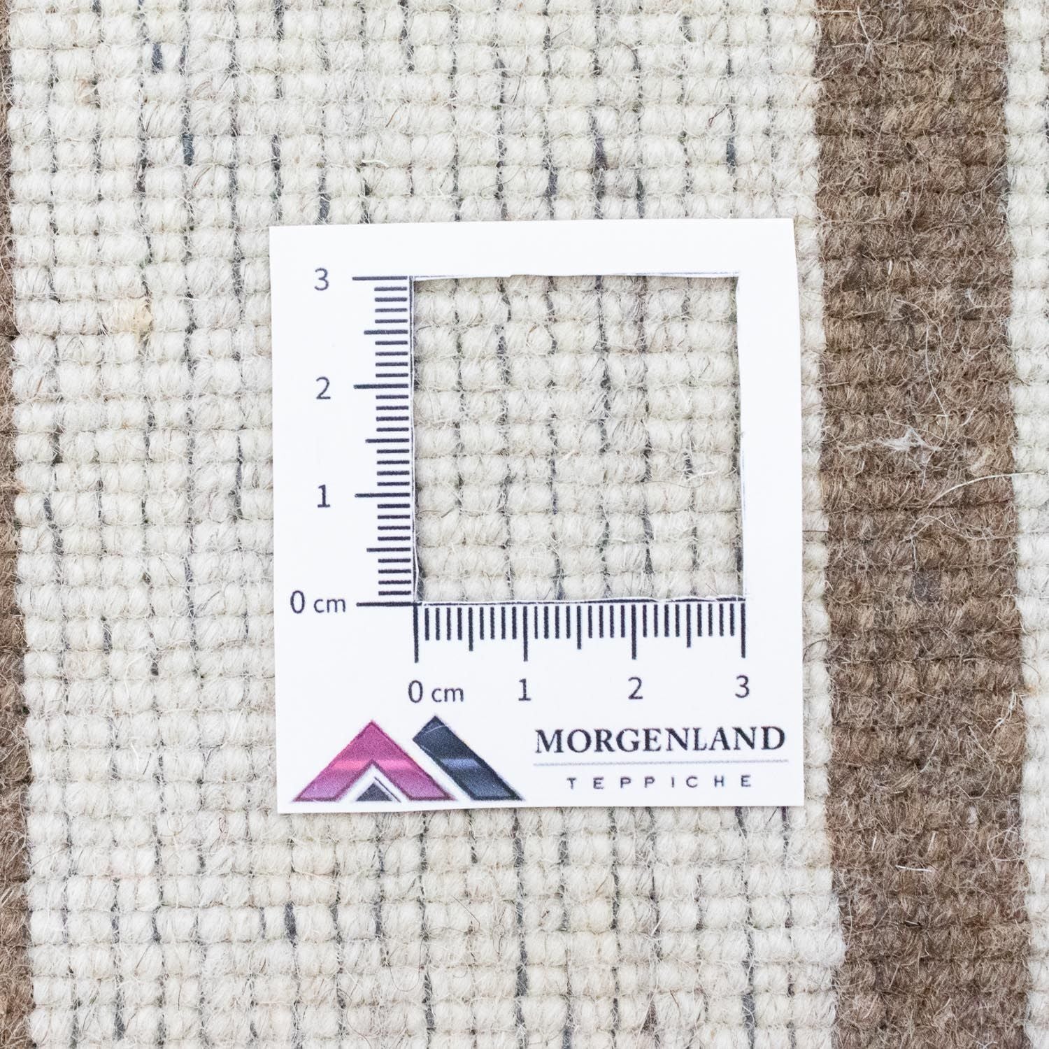 Alfombra de lana - 178 x 121 cm - beige