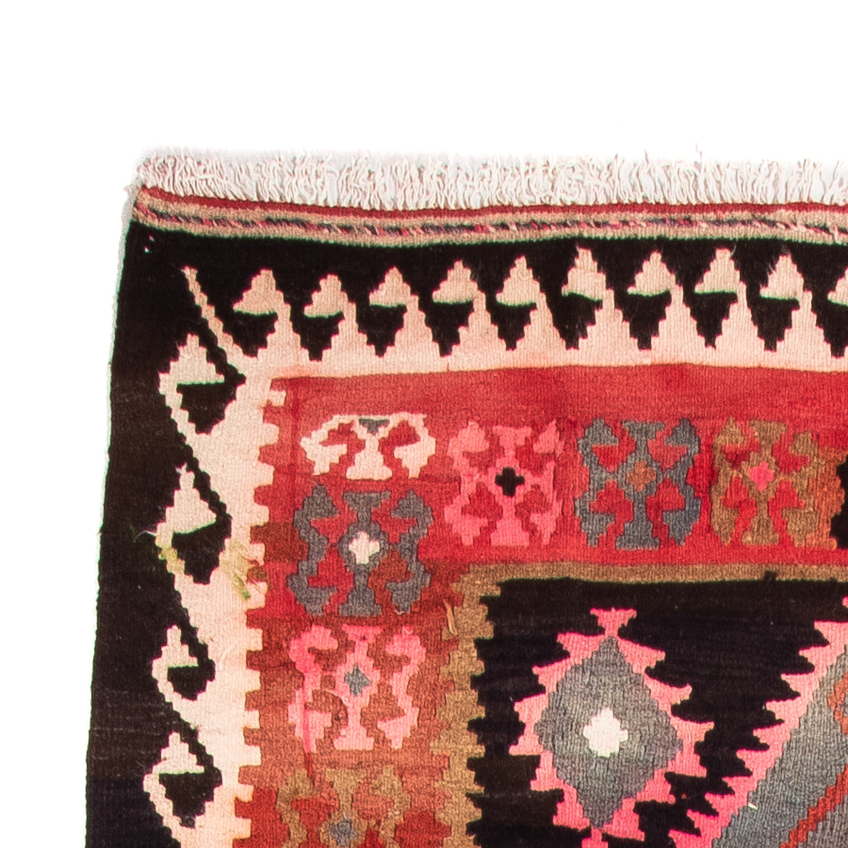 Kilim antiguo Alfombra 145x360cm