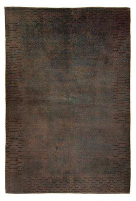 Alfombra Gabbeh - Indus - 300 x 200 cm - marrón oscuro