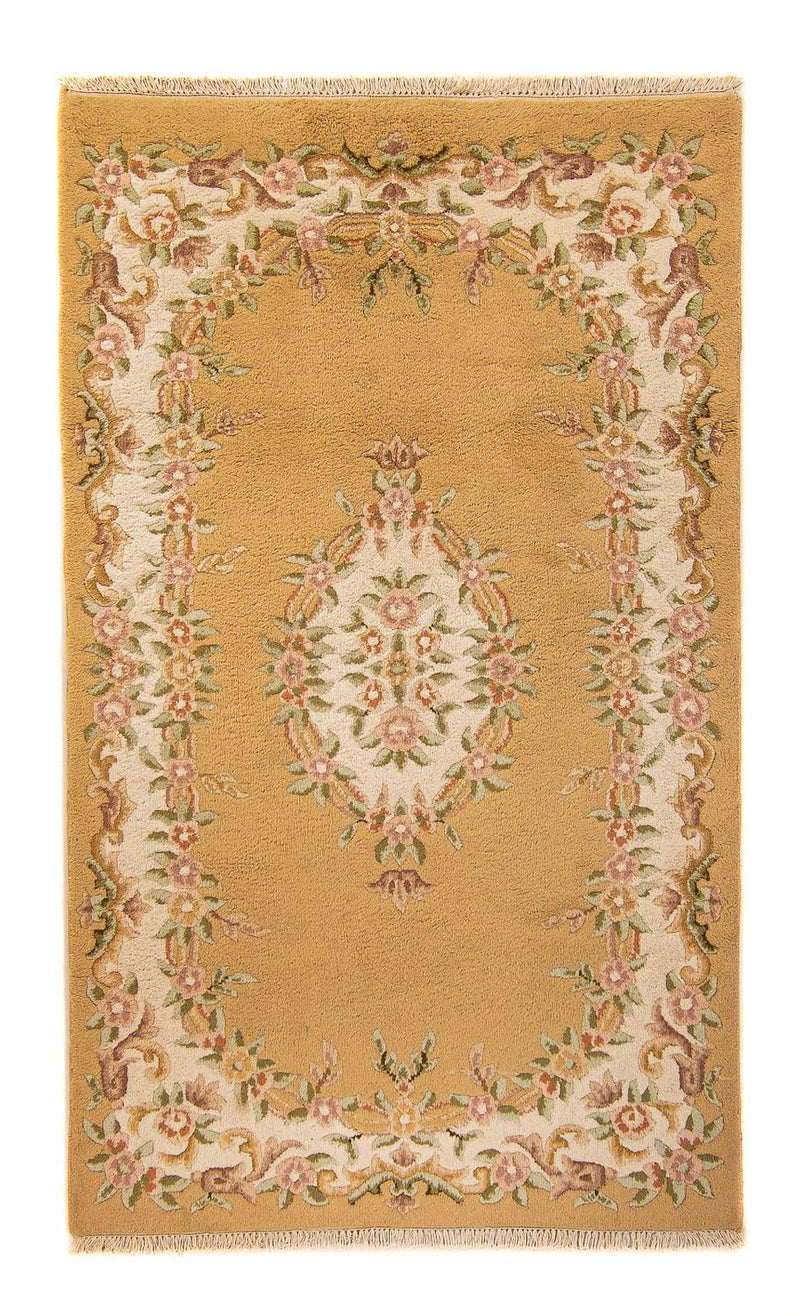 Alfombra de pasillo Alfombra china - 223 x 125 cm - oro
