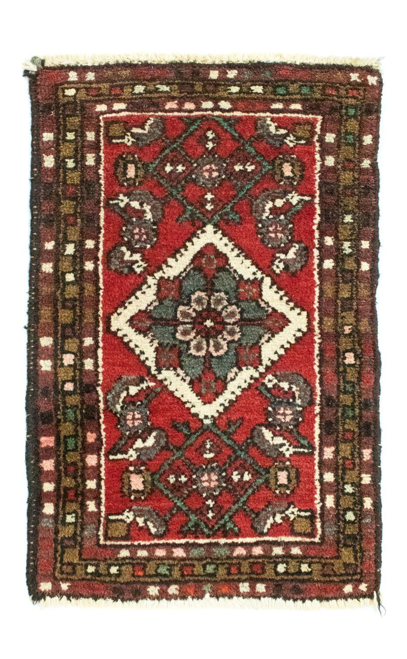Alfombra persa - Nómada - 65 x 50 cm - rojo