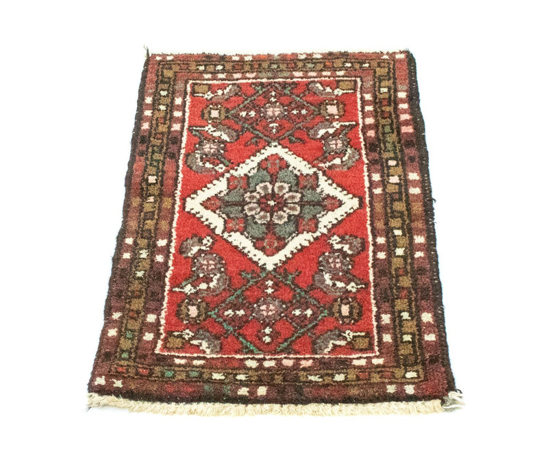 Alfombra persa - Nómada - 65 x 50 cm - rojo