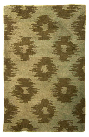 Alfombra de lana - 235 x 148 cm - multicolor