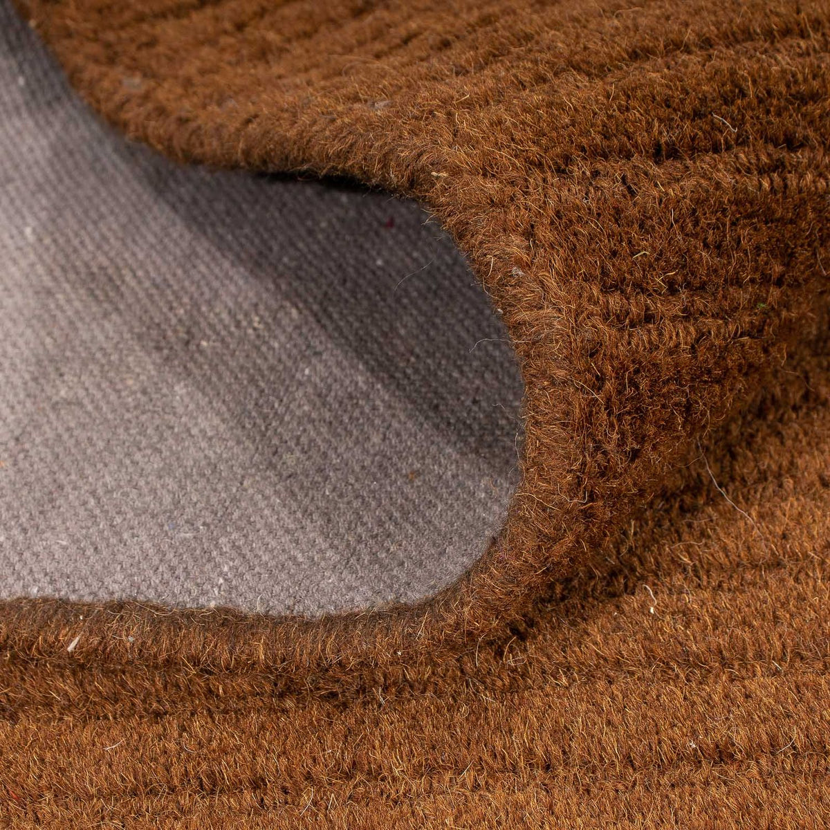 Alfombra de lana - 236 x 140 cm - marrón