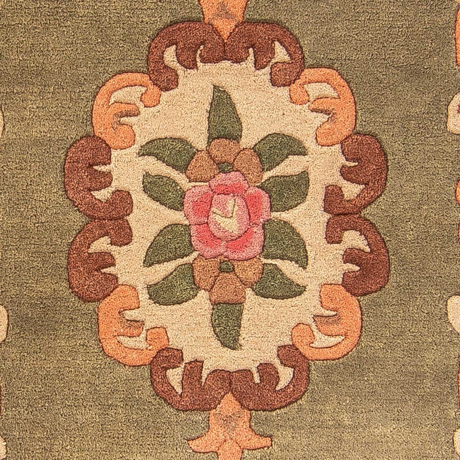 Alfombra china - 182 x 122 cm - marrón claro