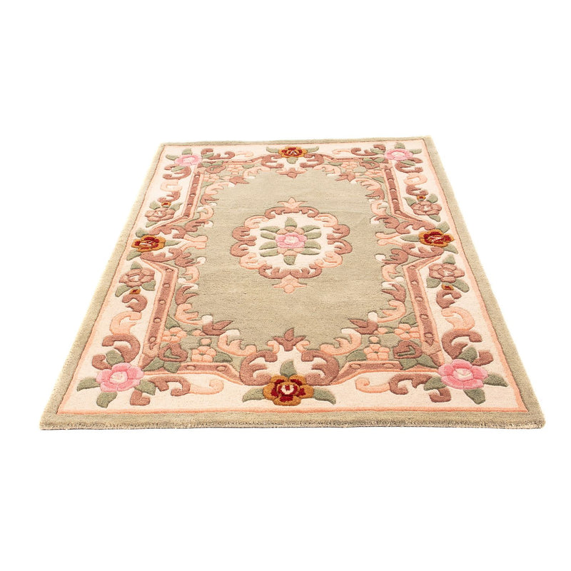 Alfombra china - 182 x 122 cm - marrón claro