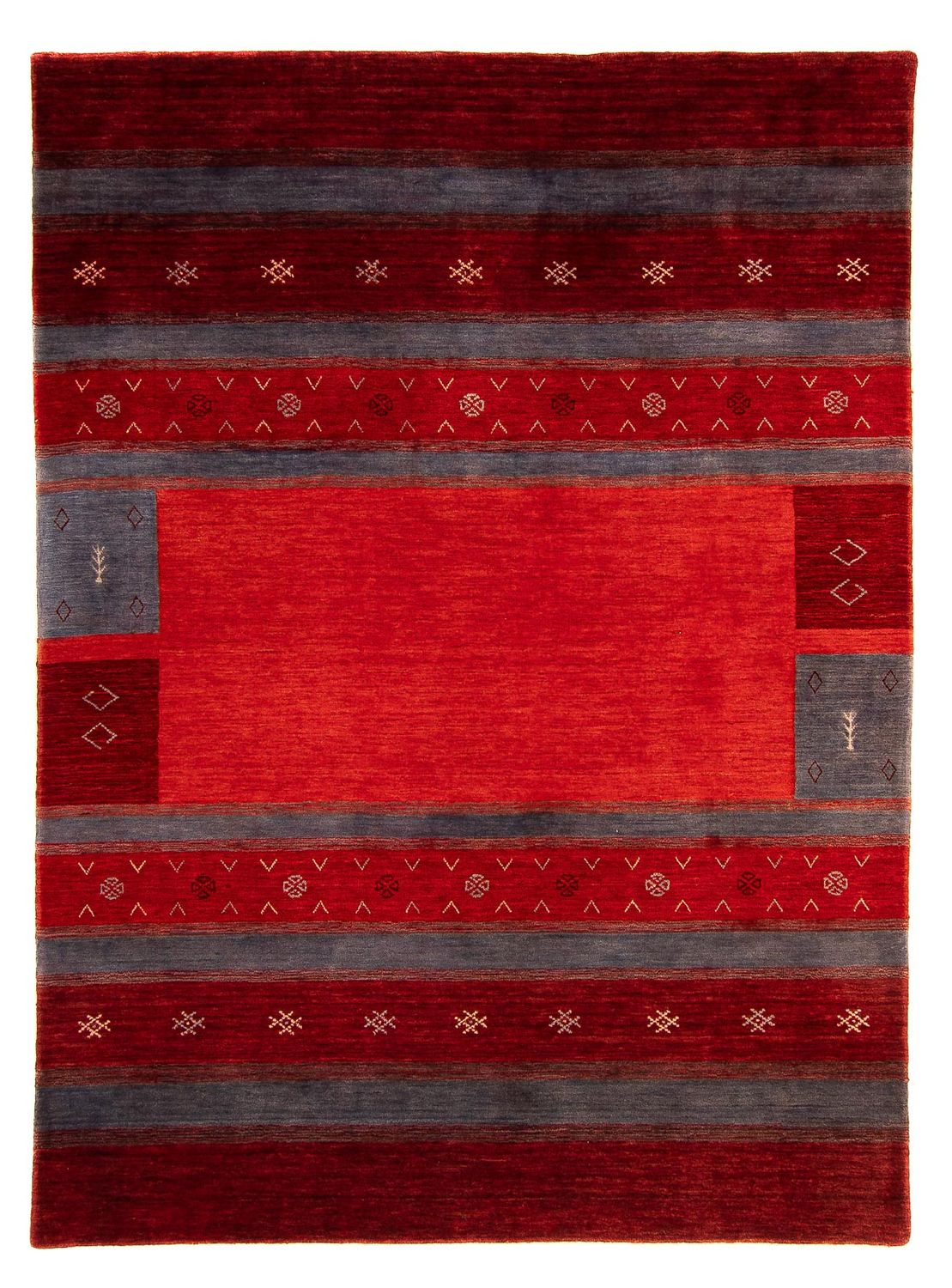 Alfombra Gabbeh - Loribaft Softy - 240 x 170 cm - multicolor