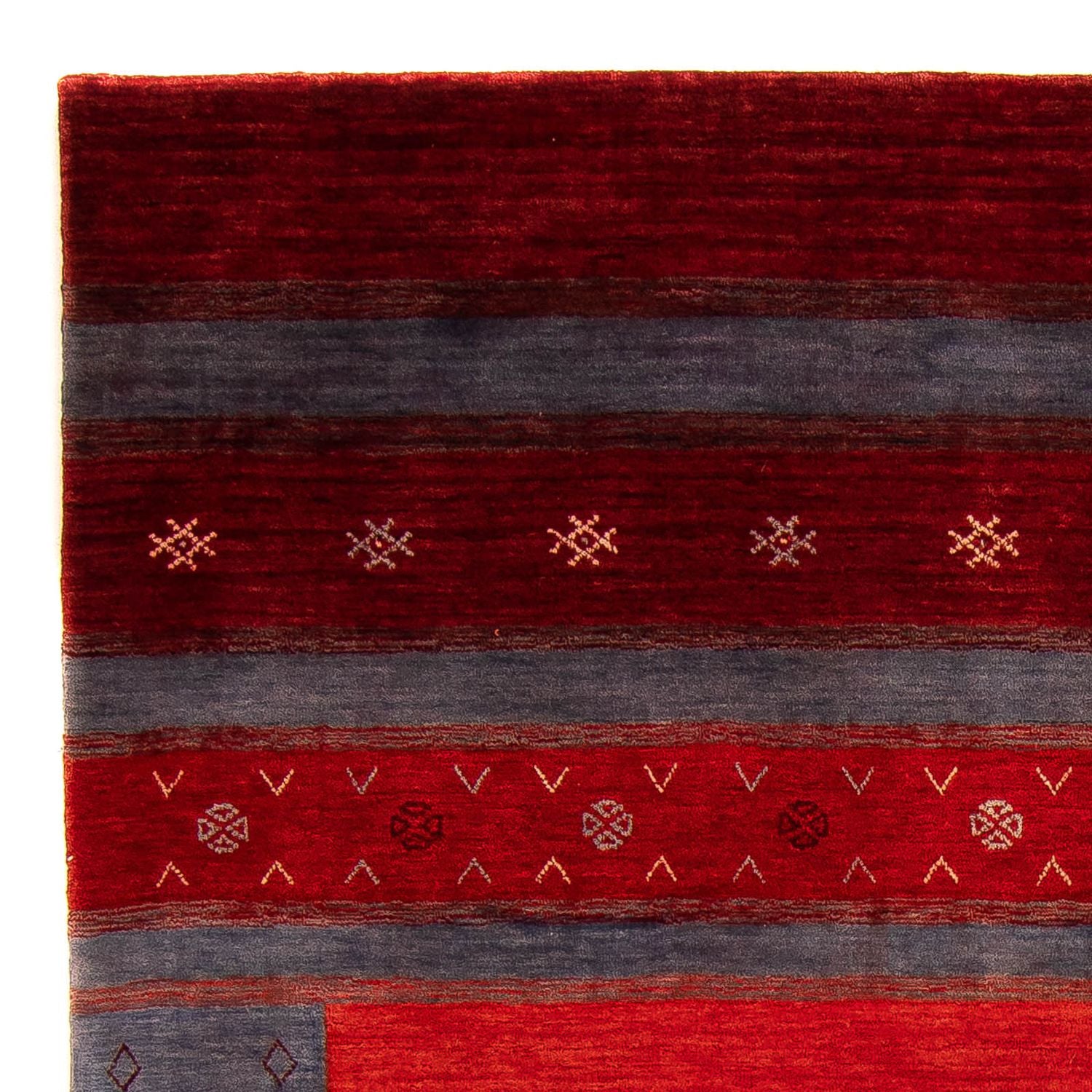 Alfombra Gabbeh - Loribaft Softy - 240 x 170 cm - multicolor
