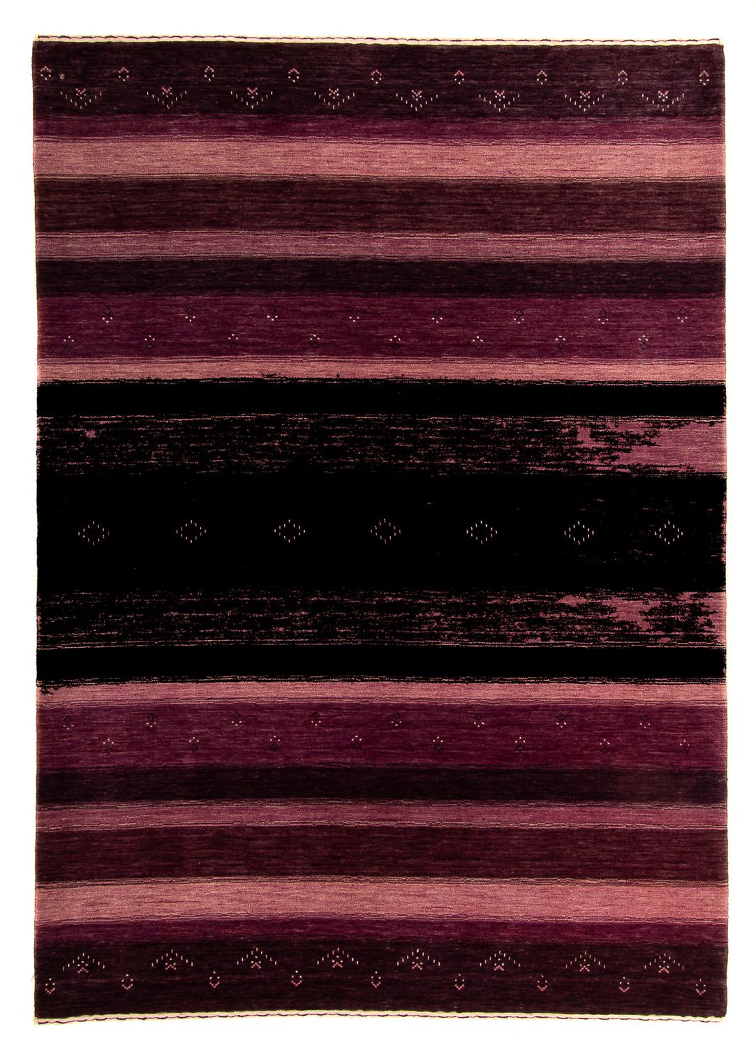 Alfombra Gabbeh - Loribaft Softy - 243 x 170 cm - multicolor