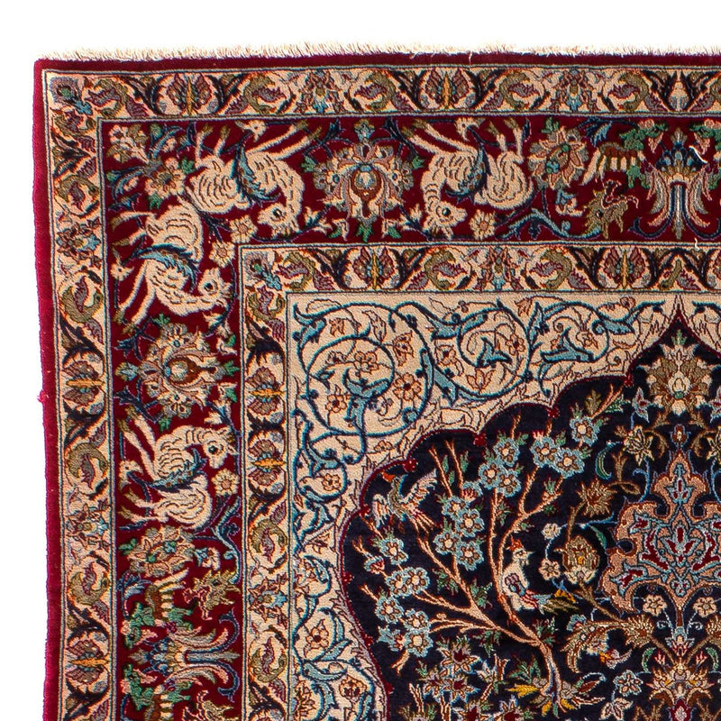 Alfombra Persa - Isfahan - Prima - 173 x 117 cm - azul oscuro