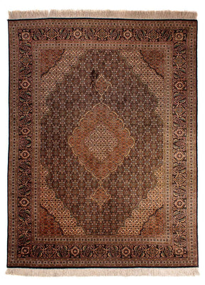 Alfombra Persa - Tabriz - Real - 202 x 150 cm - marrón