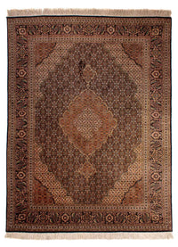 Alfombra Persa - Tabriz - Real - 202 x 150 cm - marrón