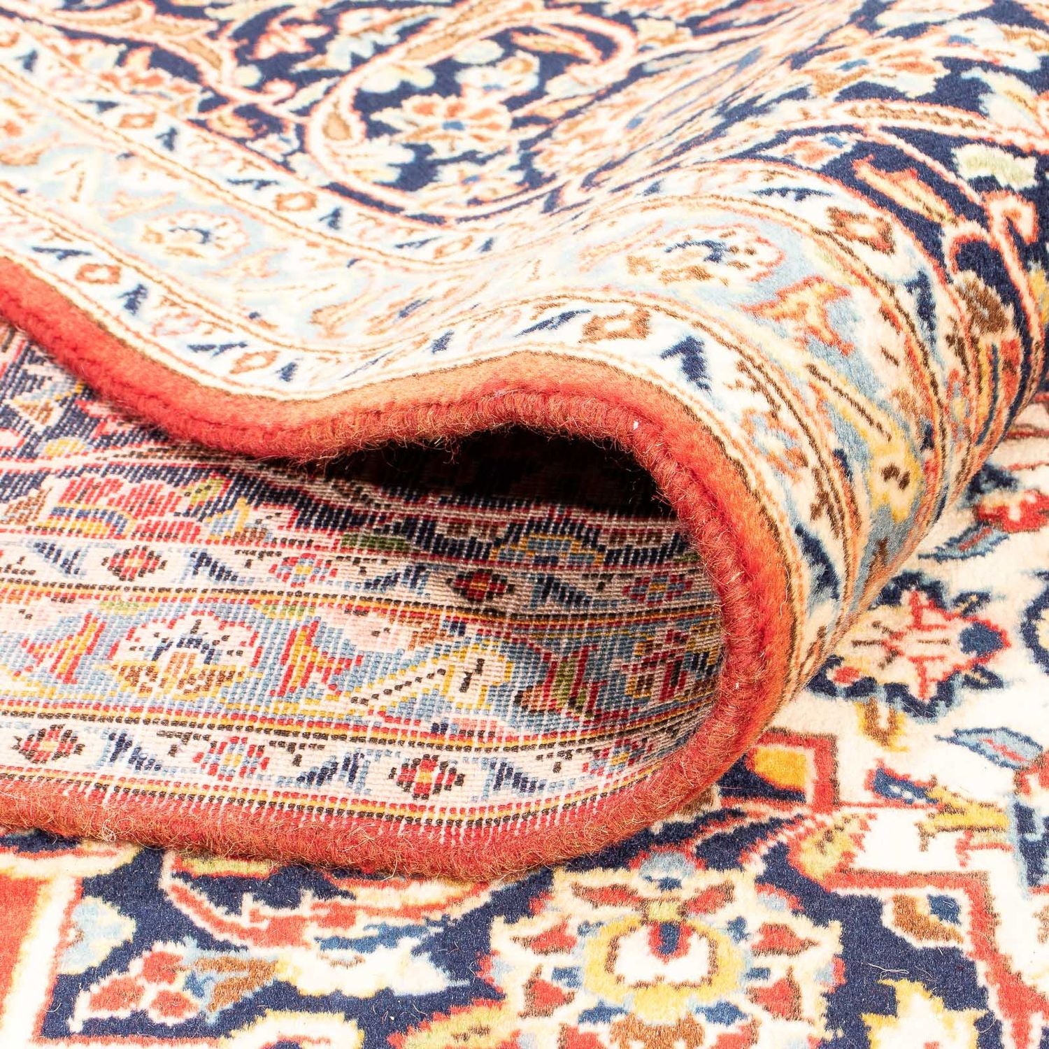Alfombra persa - Keshan - 372 x 226 cm - rojo