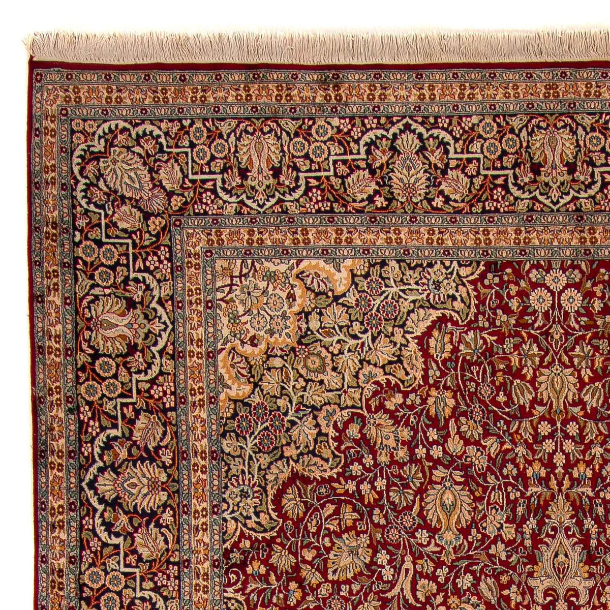Seda de Cachemira Alfombra 208x306cm - Alfombra oriental