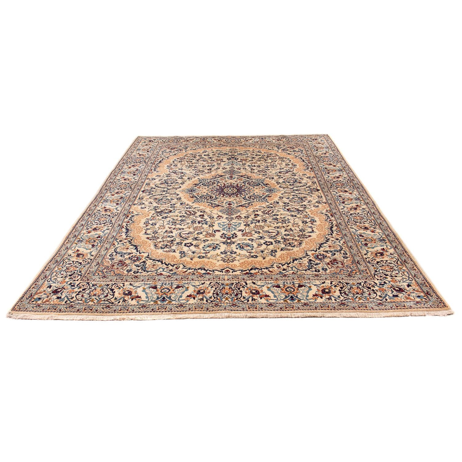 Alfombra Persa - Nain - Real - 307 x 199 cm - beige