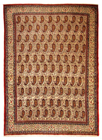 Alfombra persa - Clásica - 329 x 219 cm - beige