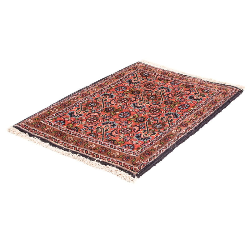 Alfombra persa - Bidjar - 60 x 40 cm - rojo claro