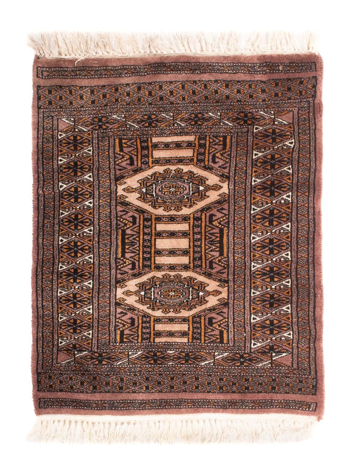 Alfombra Pakistani - 77 x 61 cm - marrón