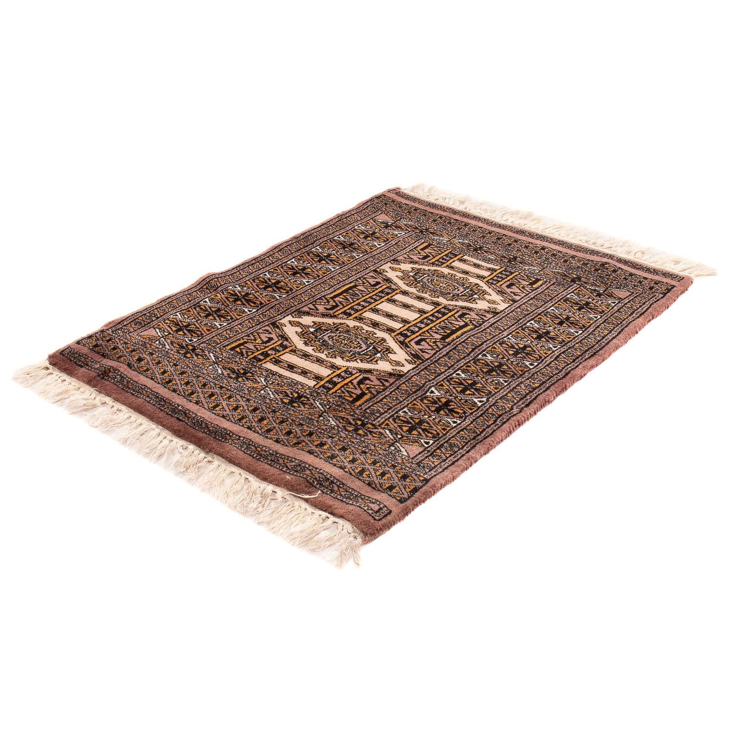 Alfombra Pakistani - 77 x 61 cm - marrón