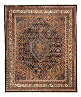 Alfombra oriental - Bidjar - Indus - 306 x 250 cm - azul oscuro