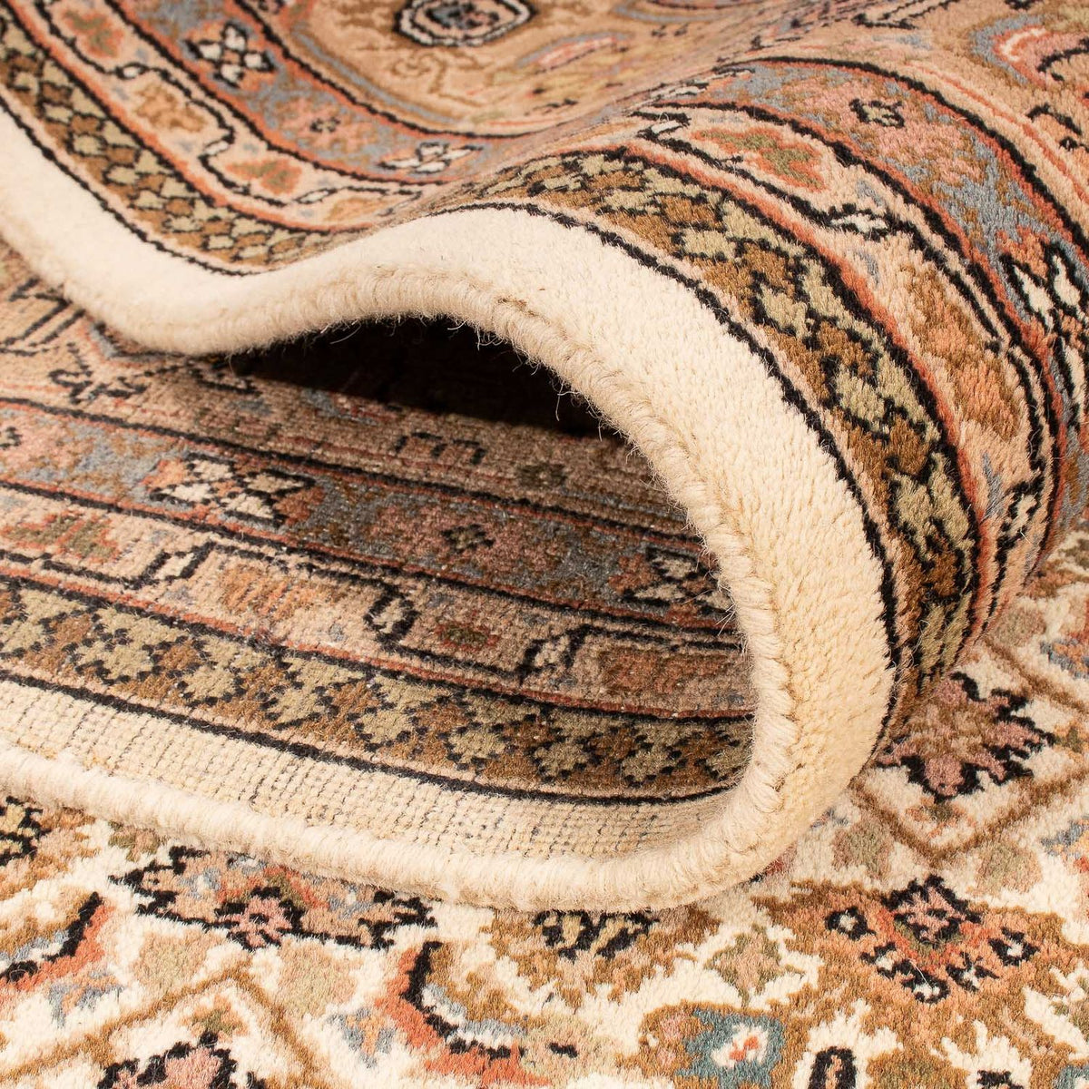 Alfombra oriental - Bidjar - Indus - 309 x 250 cm - beige