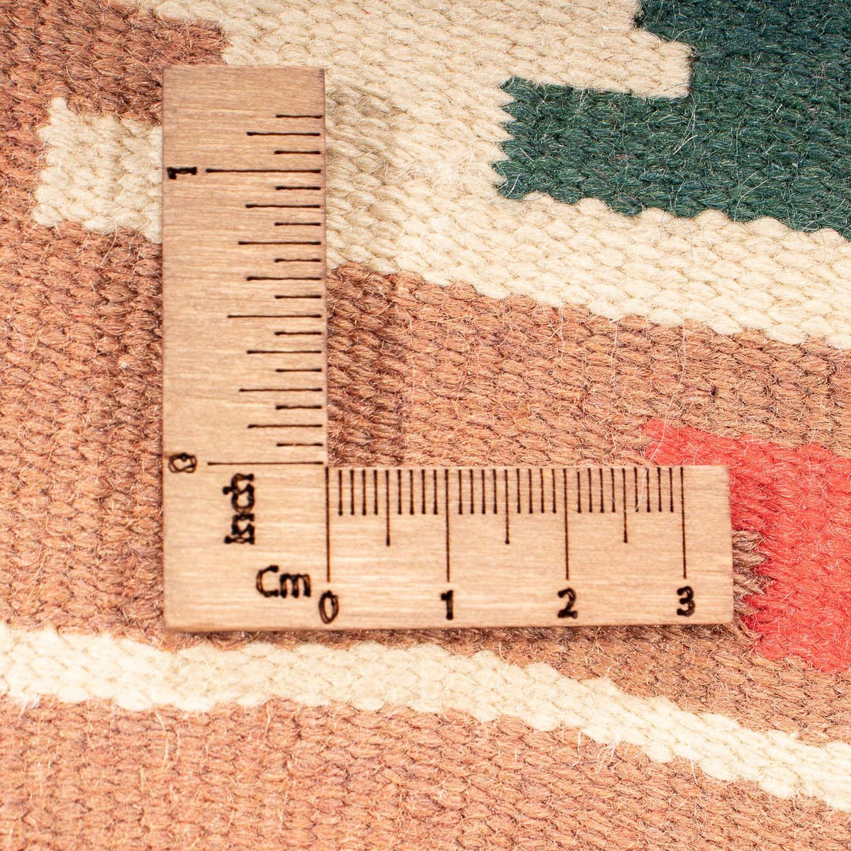 Alfombra Kelim - Tendencia - 215 x 135 cm - marrón claro